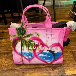 Marc Jacobs Pink Tropical Tote